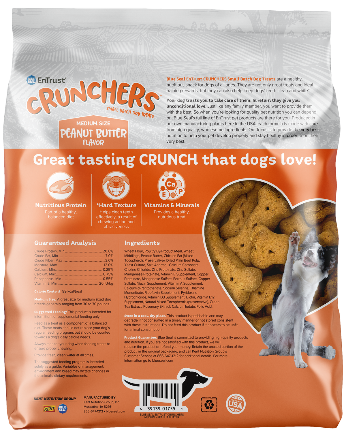 Crunchers - Peanut Butter Flavor