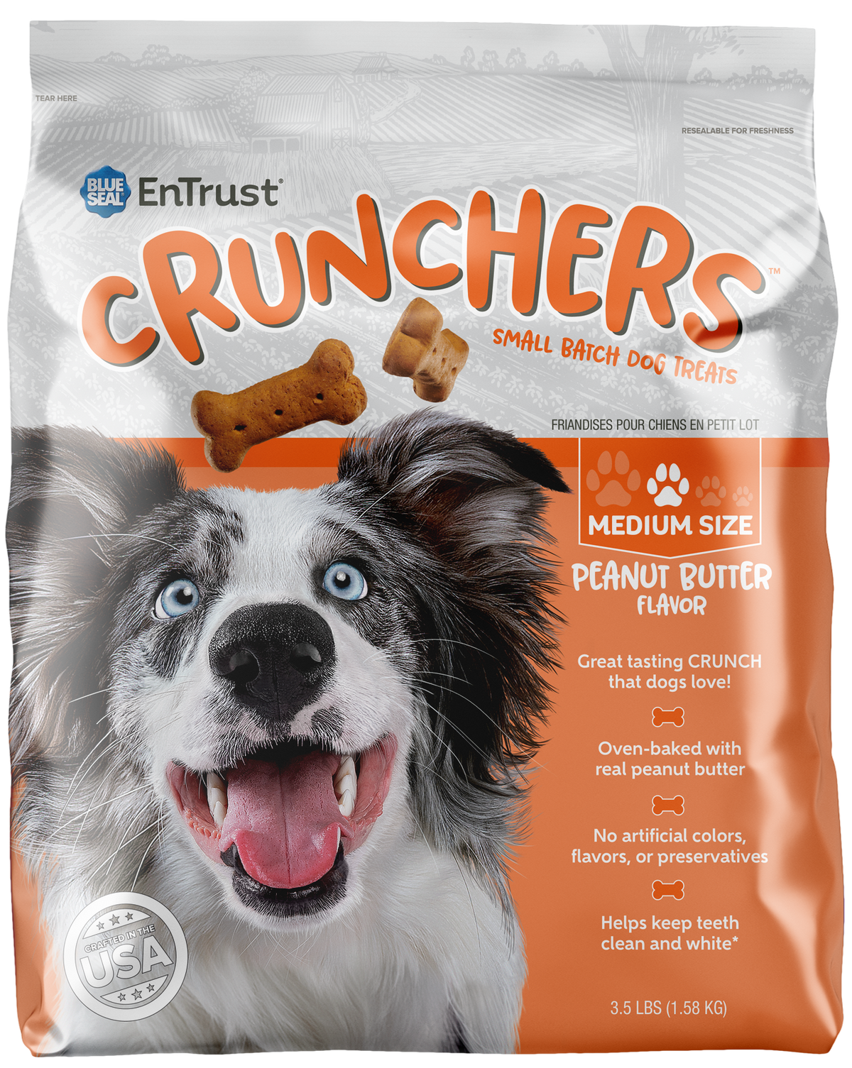 Crunchers - Peanut Butter Flavor